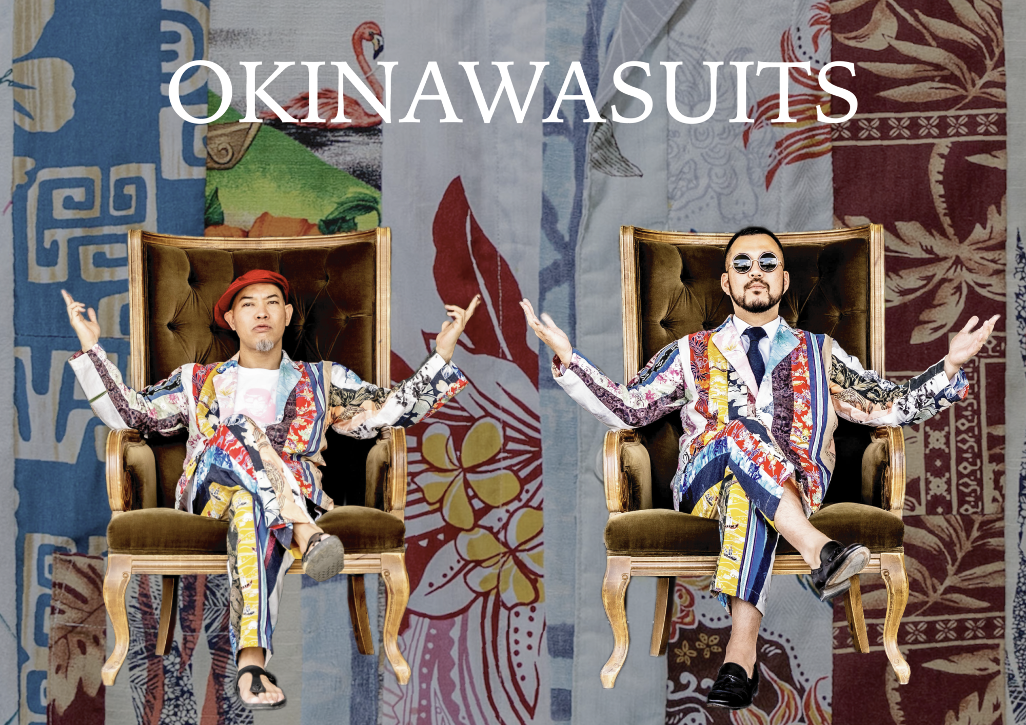Ryukyu Shimpo Vintage Kariyushi Clothes Reborn as Suits! Kariyushi 58’s Maekawa Collaborates on Project Vintage Clothing Collection at PARCO Until the 25th